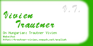 vivien trautner business card